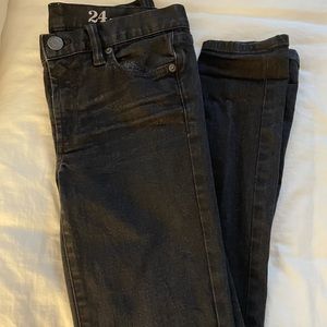 J Crew Midrise Toothpick Jeans - size 24